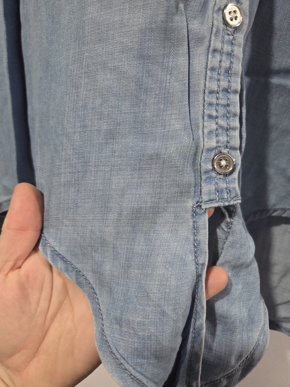 Chico's Button Up Size 1 - Picture 2 of 10